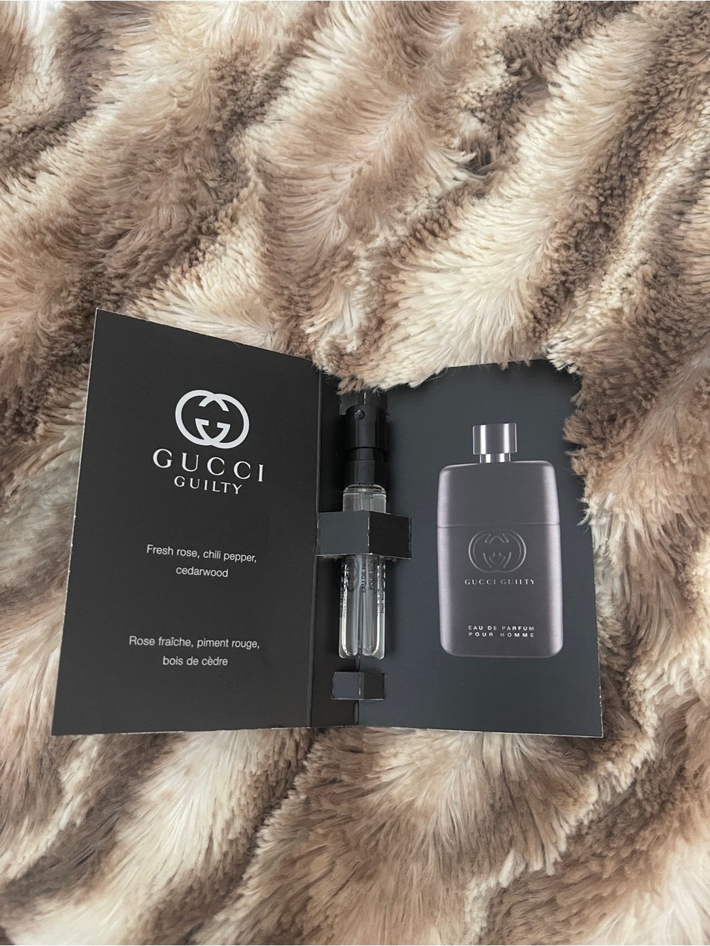 Gucci Guilty Eau de Parfum Pour Homme Men's Cologne Fragrance Sample New